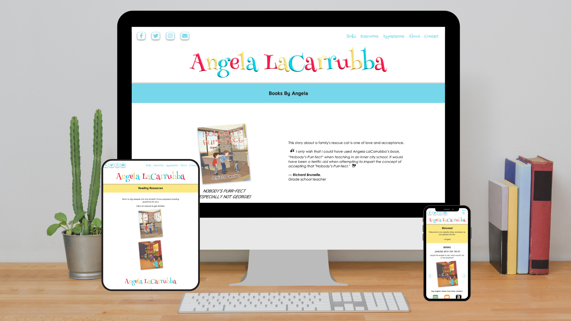 Angela LaCarrubba's Author Website